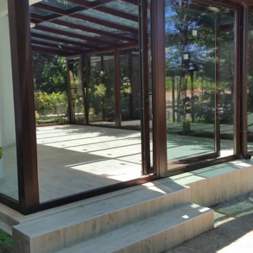Şile Cam Tavan Renkli Kış Bahçesi